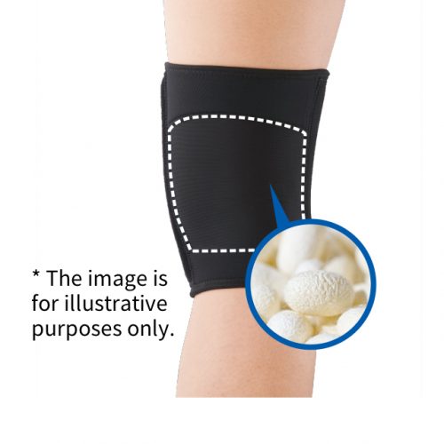 Gentle to the skin on the back of the knee
