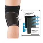 Excellent breathability on the back of the knee