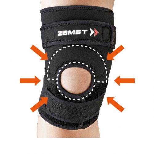 Reduce the strain around the kneecap
