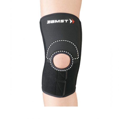 Gentle compression around the kneecap