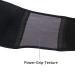 Power-grip-texture for suppression of upward slip during sports