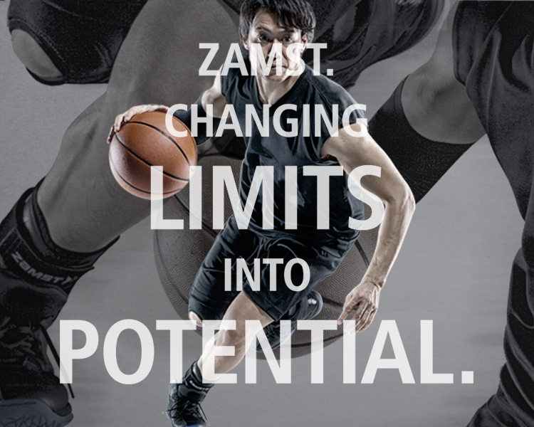 ZAMST.  CHANGING  LIMITS  INTO  POTENTIAL.